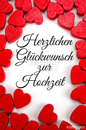 Herzlichen Glückwunsch Hochzeit
 "Herzlichen Glückwunsch zur Hochzeit" Stockfotos und