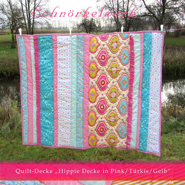 Hippie Decke
 Quilt Decken Kissen und hübsche genähte Accessoires