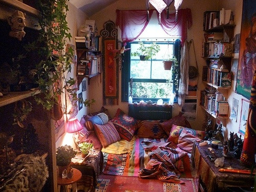 Hippie Decke
 Bohemian Bedroom