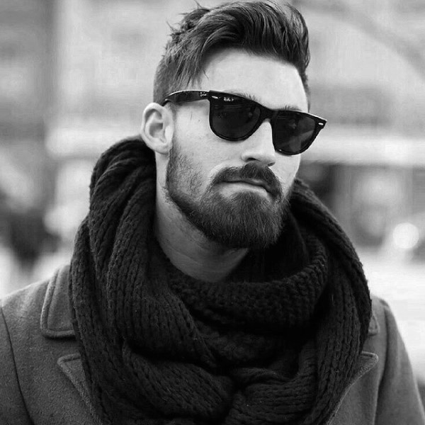 Hipster Frisuren
 retro Herren hipster Frisur tolle Dicke