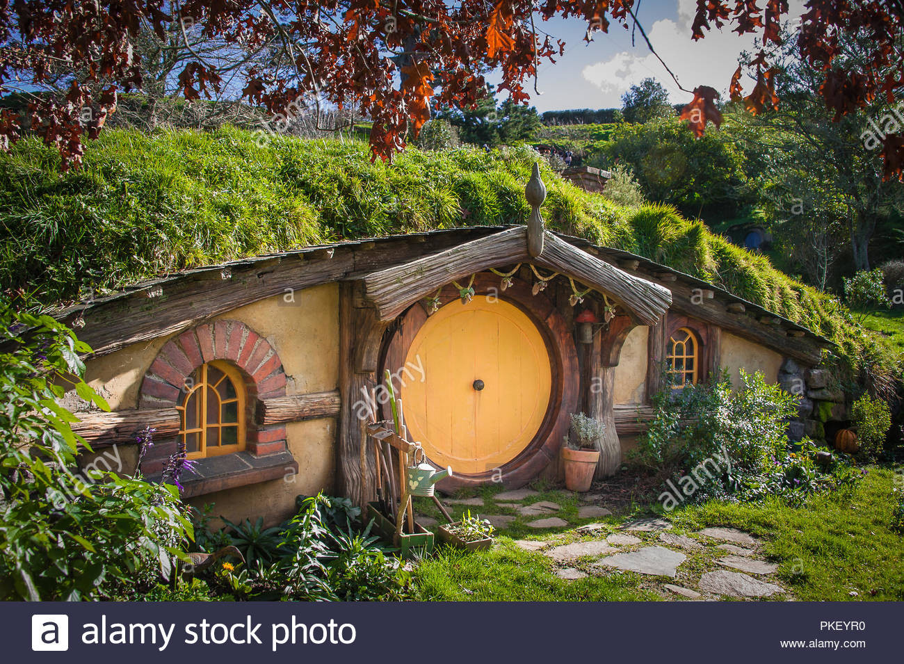 Hobbit Haus
 Hobbiton movie Angelegt film Herr der Ringe und Der Hobbit