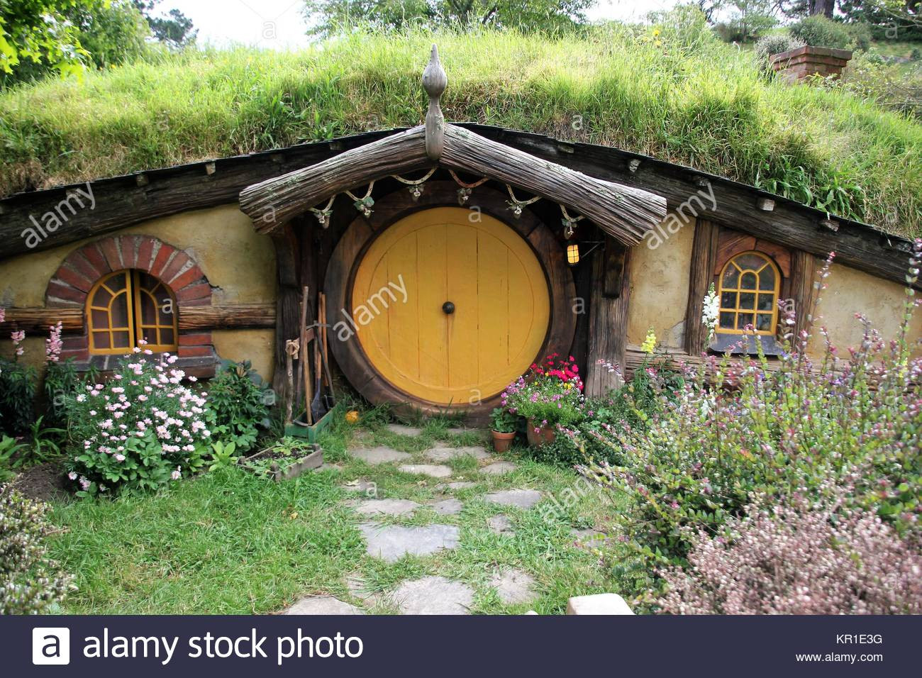 Hobbit Haus
 Hobbit Haus in Hobbiton Stockfoto Bild Alamy