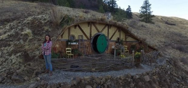 Hobbit Haus
 Diese niedlichen Hobbit Häuser vesorgen sich selbst mit