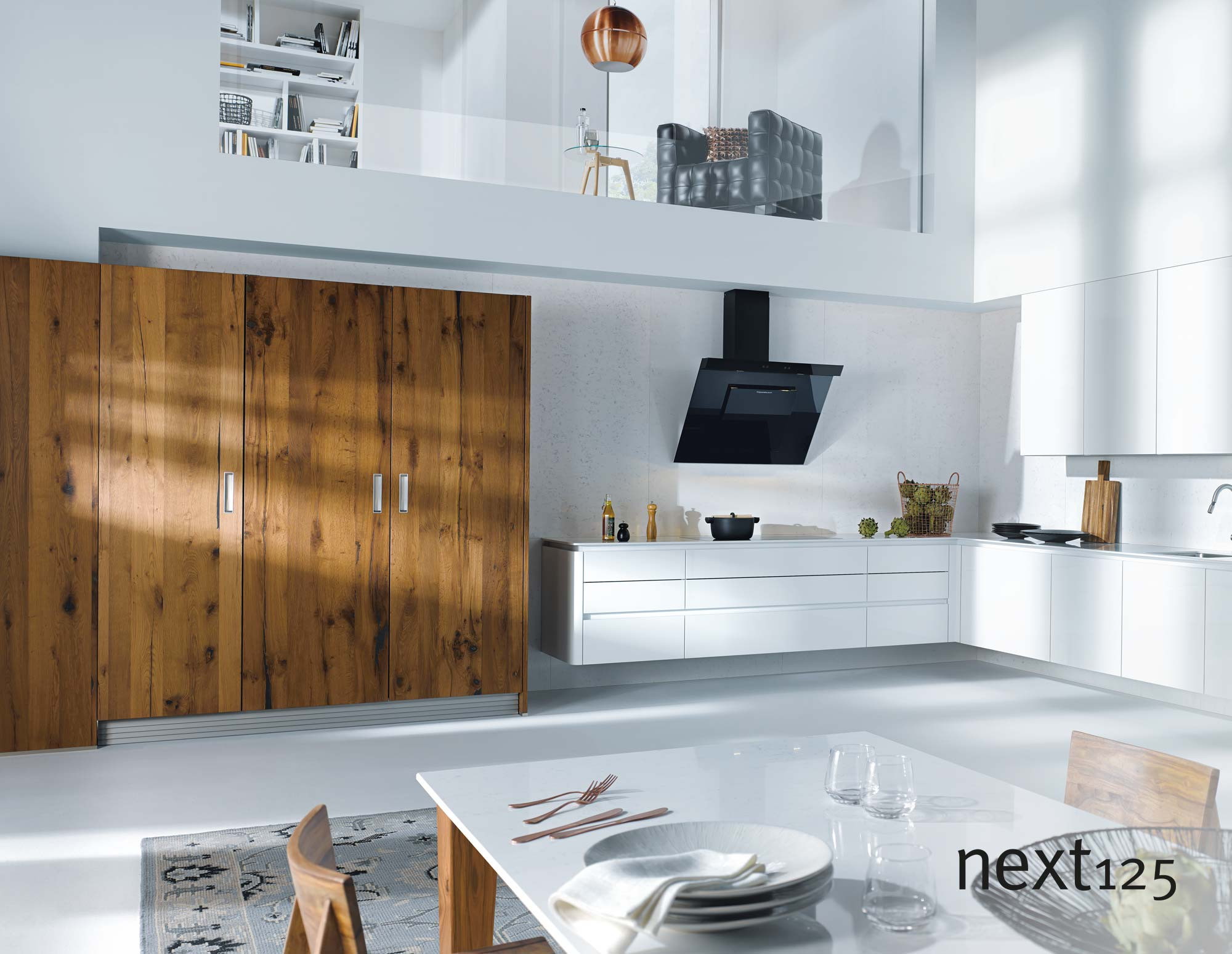 Hochglanz Küche
 Ihre neue next125 Küche Küchenzeile nx501 mit Hochglanz