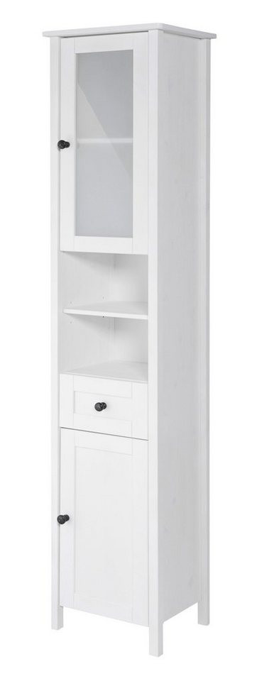 Hochschrank Weiß
 Hochschrank Sylt Landhaus Breite 40 cm kaufen