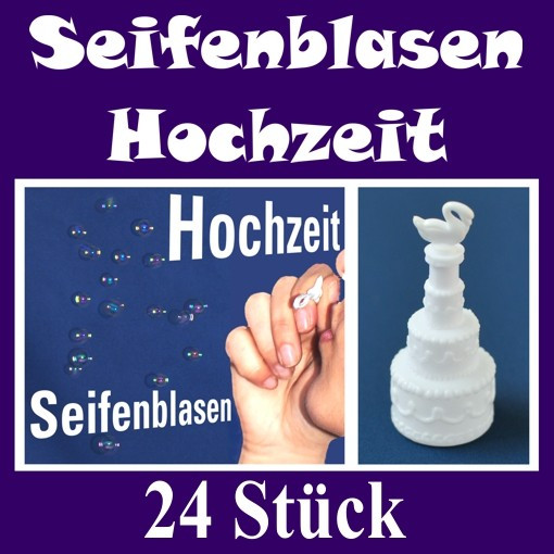 Hochzeit 24
 Ballonsupermarkt lineshop Seifenblasen Hochzeit