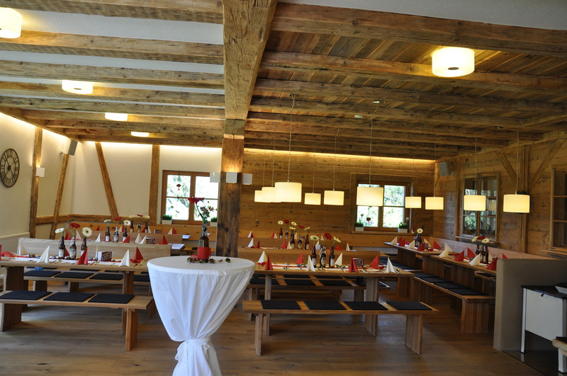 Hochzeit Allgäu Scheune
 Tenne Scheune Berghof Riesen Party Veranstaltungs