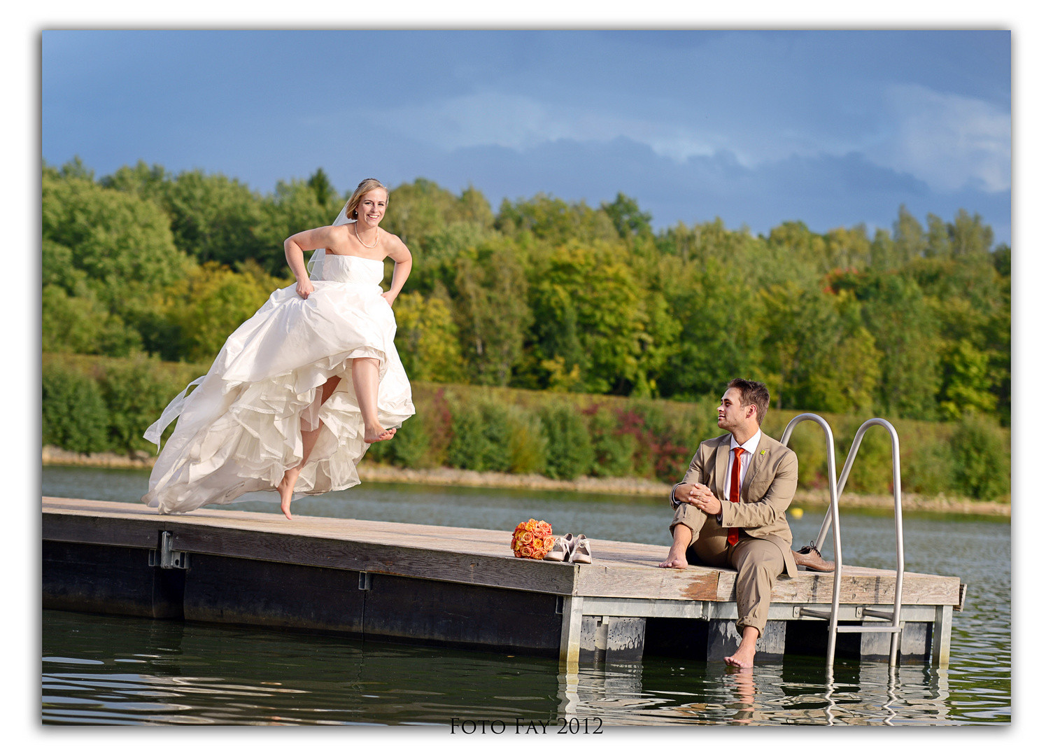 Hochzeit Am See
 Hochzeit am See Foto & Bild