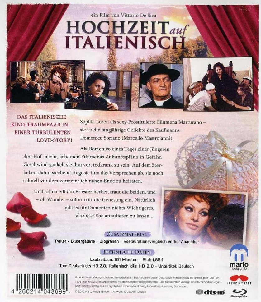 Hochzeit Auf Italienisch
 Hochzeit auf italienisch DVD oder Blu ray leihen