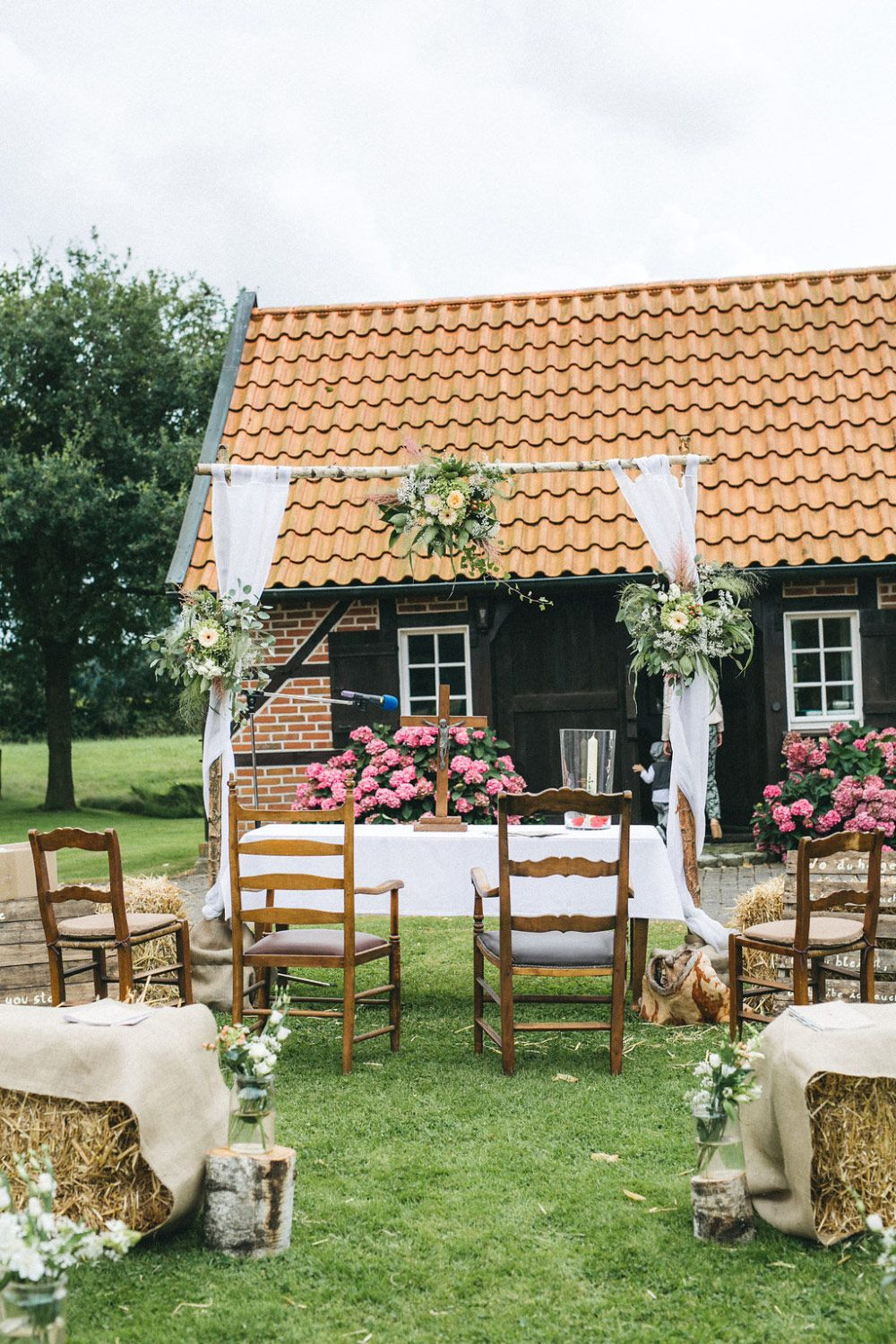 Hochzeit Bauernhof
 Die Bauernhof Hochzeit von Antje und Michi eine Trauung