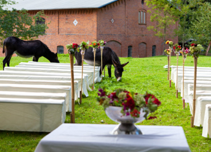 Hochzeit Bauernhof
 Heiraten im Sommer – Hochzeit auf dem Bauernhof