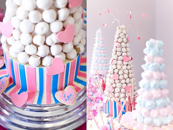 Hochzeit Candy Bar
 Tolle Ideen für eine rosa Candybar
