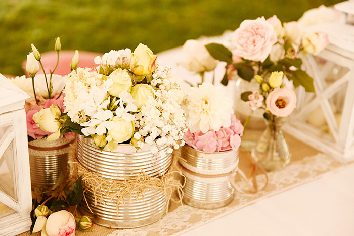 Hochzeit Einlage
 Eine entspannte Vintage Garten Hochzeit