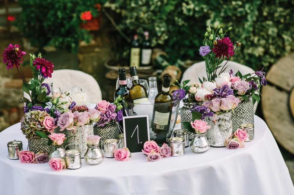 Hochzeit Einlage
 Vintage Hochzeit im Herzen der Toskana