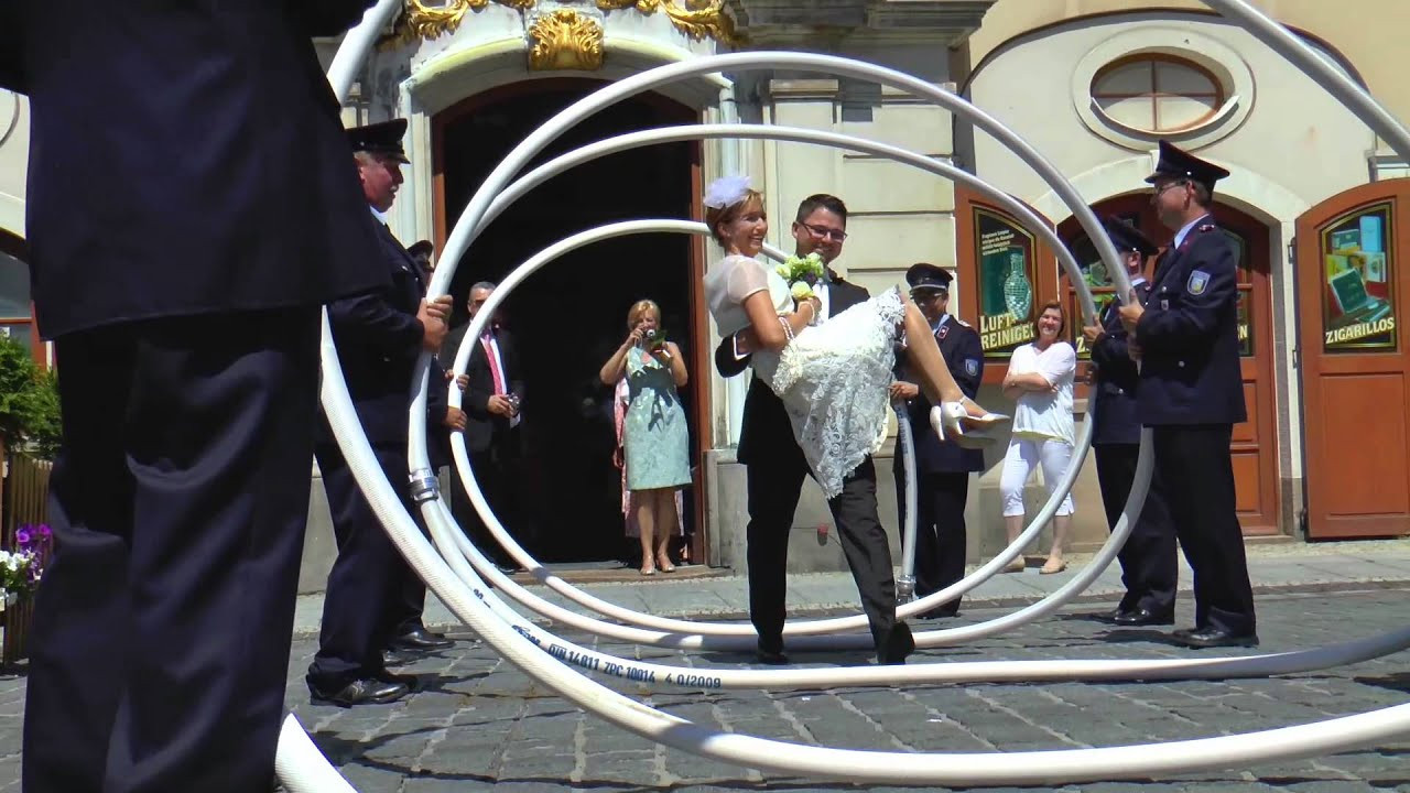 Hochzeit Feuerwehr
 Heiße Feuerwehr Hochzeit in Löbau