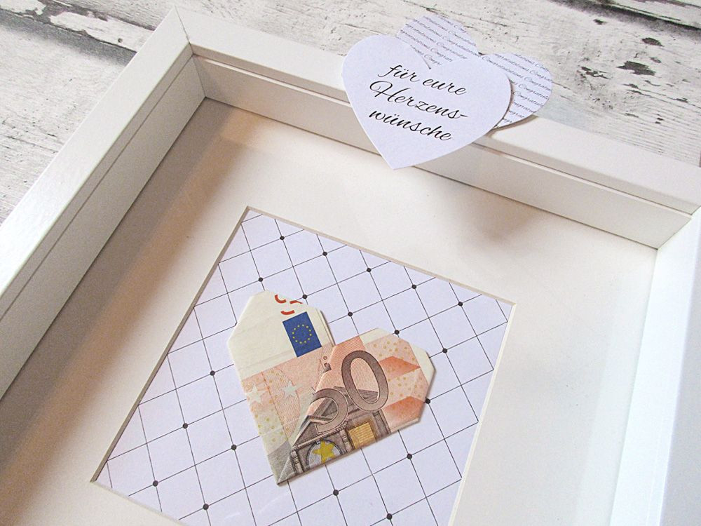 Hochzeit Geldgeschenk Verpacken
 Geldgeschenke zur Hochzeit verpacken – "Herzenswünsche