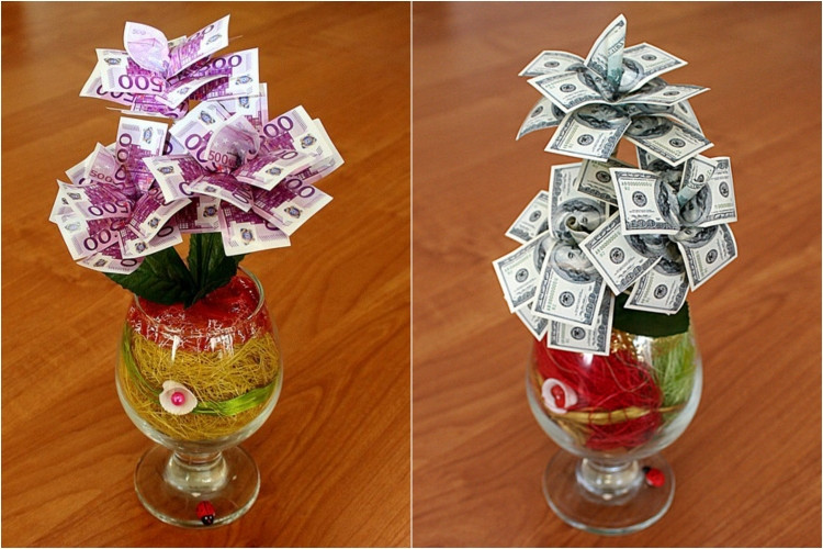 Hochzeit Geldgeschenk Verpacken
 Geldgeschenke zur Hochzeit originell verpacken 47 Ideen