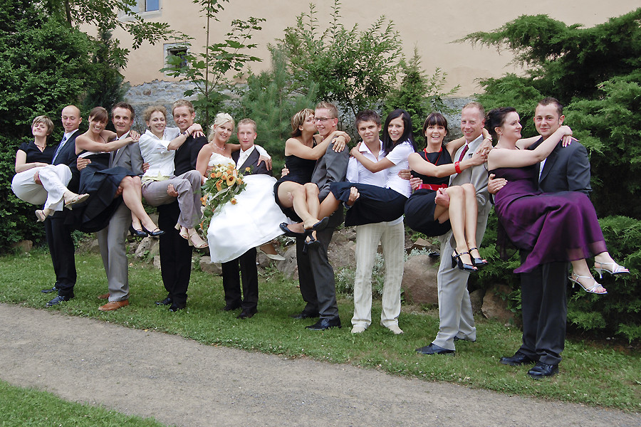 Hochzeit Gruppenfoto
 Gruppenfotos zur Hochzeit klassisch modern stilvoll