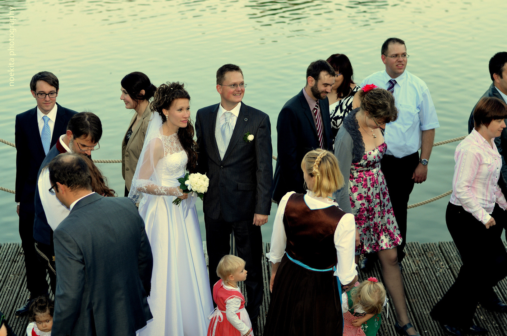 Hochzeit Gruppenfoto
 Hochzeit Gruppenfoto Foto & Bild