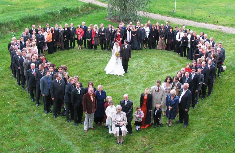 Hochzeit Gruppenfoto
 Gruppenfoto mal anders von Niedersachsen