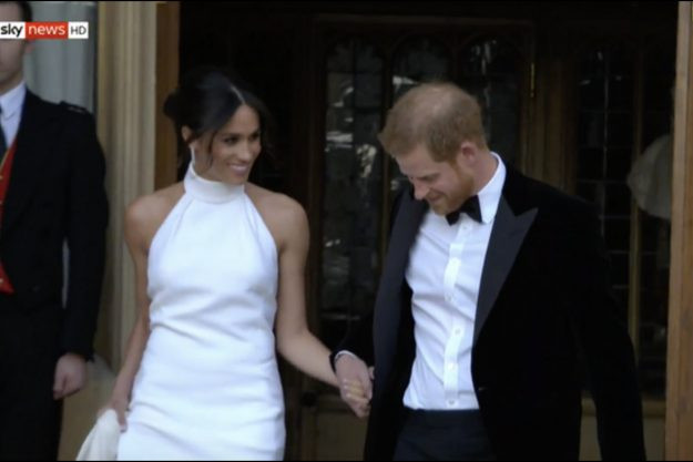 Hochzeit Harry Meghan Kleid
 Royal Wedding Meghan Markle zeigt eine zweite Hochzeit