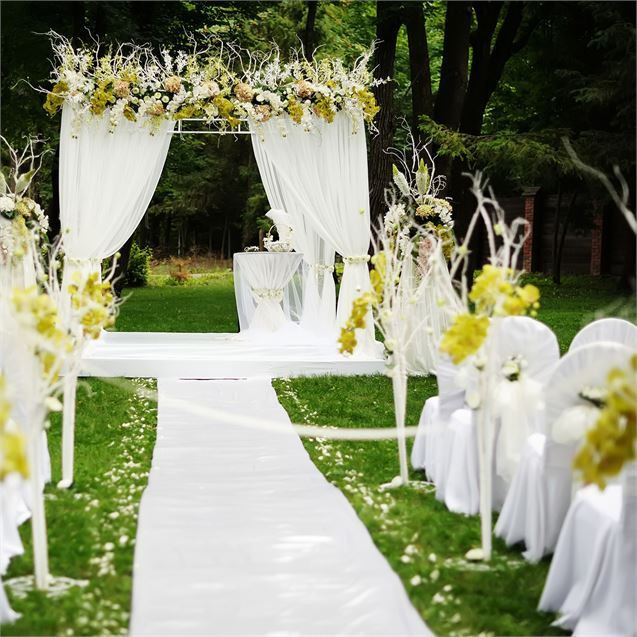 Hochzeit Im Garten
 Dekoideen für eine Hochzeit im Garten