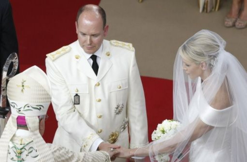 Hochzeit In Monaco
 Hochzeit in Monaco Fürst Albert und Charlene sind