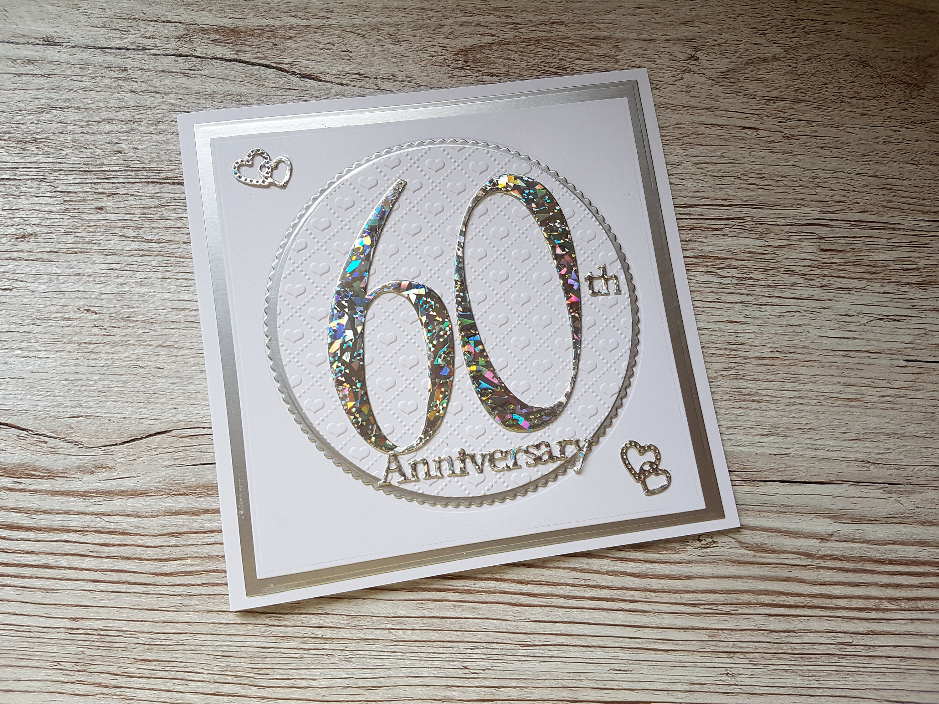 Hochzeit Jahrestag
 Diamant Hochzeit Jahrestag Karte 60 Hochzeit Jahrestag