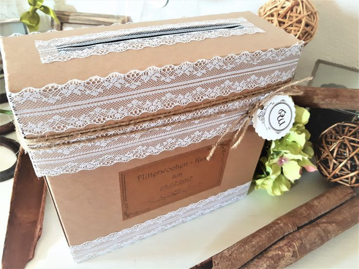 Hochzeit Kartenbox
 Die 25 besten Briefbox hochzeit Ideen auf Pinterest