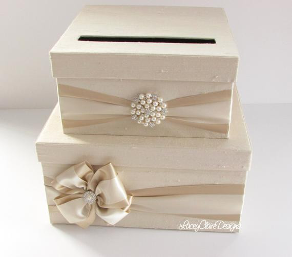 Hochzeit Kartenbox
 Karte Box Hochzeit Gold Hochzeit Karte moderne Kartenbox