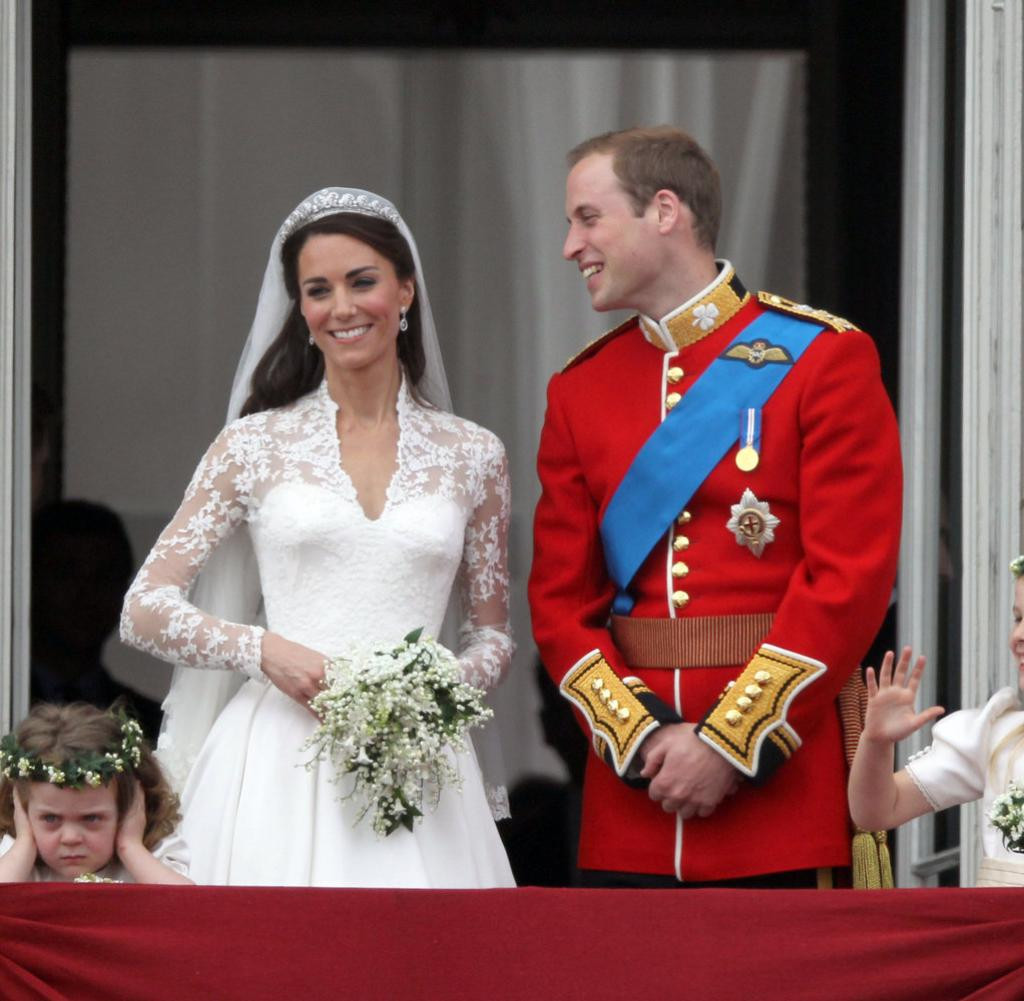 Hochzeit Kate William
 Royal Wedding Kate und Williams bockiges Blumenkind auf
