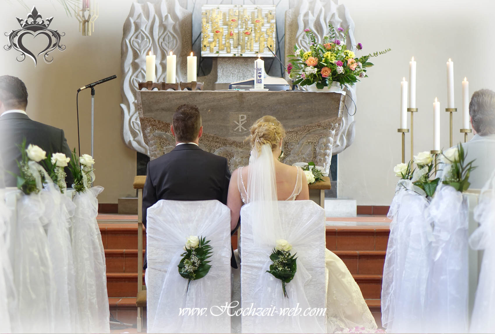 Hochzeit Kirchendeko
 Kirchendekoration und Dekoration für Trauung im Freien