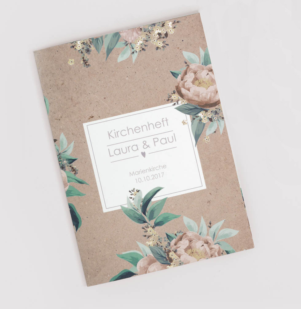 Hochzeit Kirchenheft
 Beispiele für euer Kirchenheft zur Hochzeit