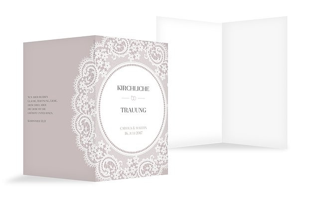 Hochzeit Kirchenheft
 Kirchenheft zur Hochzeit Individuell gestalten & bestellen