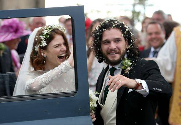 Hochzeit Kit Harington
 Hochzeit à la "Game of Thrones" Rose Leslie und Kit