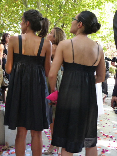 Hochzeit Kleidung Gast
 Hochzeitsgast schwarzes kleid