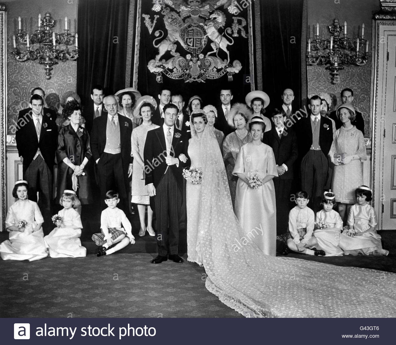 Hochzeit London
 Royalty Prinzessin Alexandra und Angus Ogilvy Hochzeit
