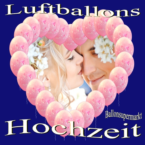 Hochzeit Luftballons
 Sets Luftballons zum Steigenlassen