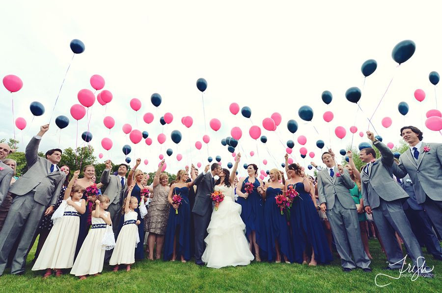 Hochzeit Luftballons Steigen Lassen
 Ballons steigen lassen der Klassiker