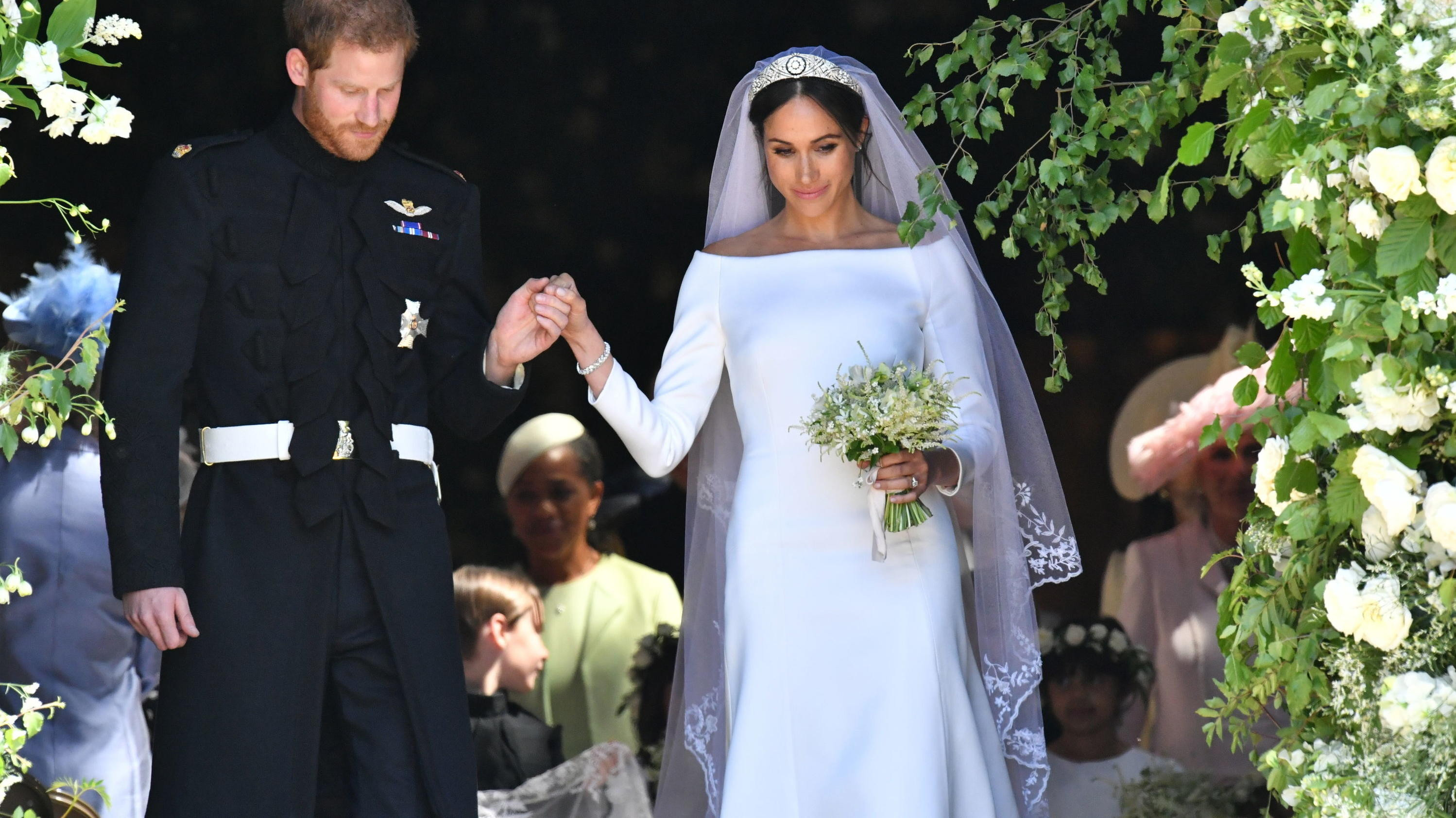 Hochzeit Meghan Kleid
 Meghan Markle Mit sem Brautkleid überrascht sie alle