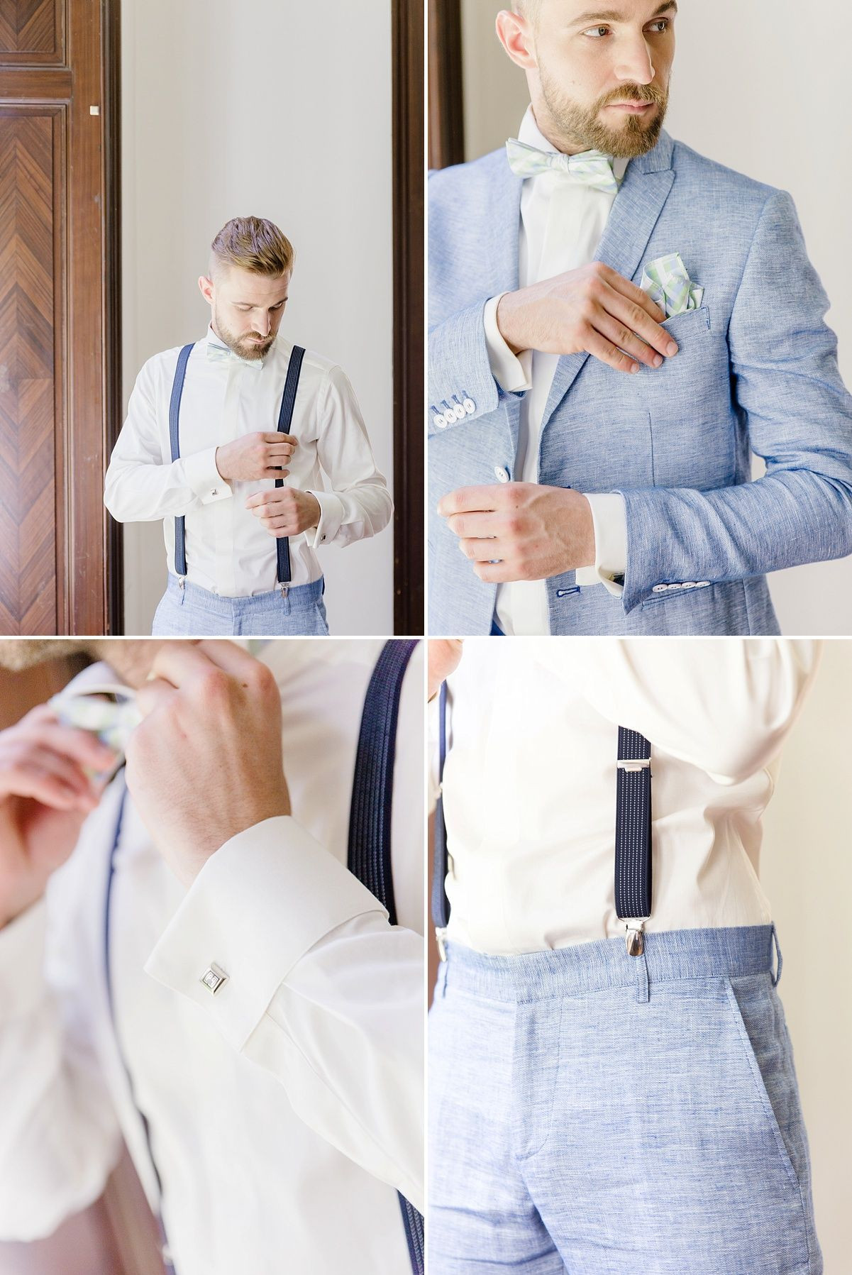 Hochzeit Outfit Herren
 marryMAG Romantische Hochzeit in der Villa Bridler