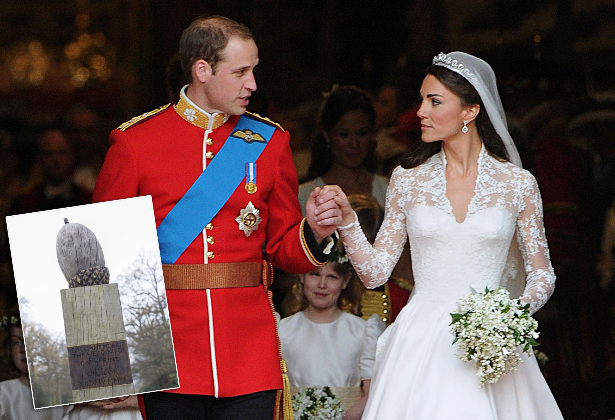 Hochzeit Prinz William
 Prinz William Herzogin Catherine Ein Andenken ärgert