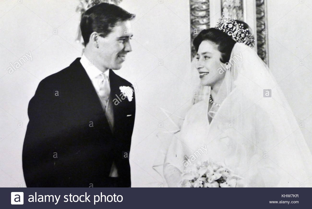 Hochzeit Prinzessin Margaret
 Foto während der Hochzeit von Prinzessin Margaret