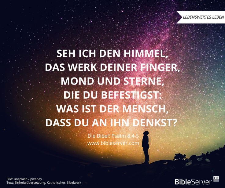 Hochzeit Psalm 139
 11 besten Bibelverse