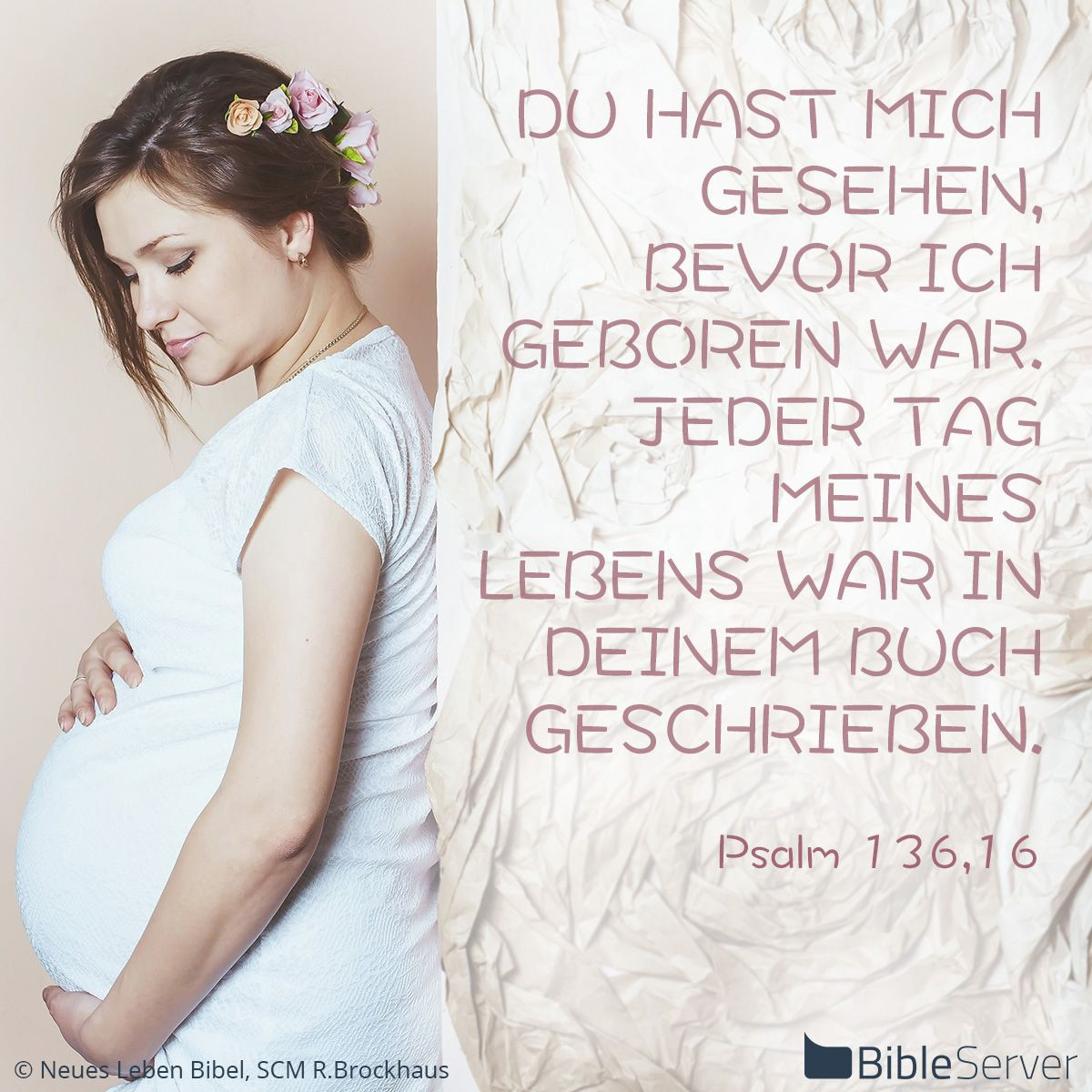 Hochzeit Psalm 139
 Nachzulesen auf BibleServer Psalm 139 16