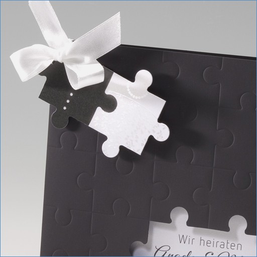 Hochzeit Puzzle
 Einladungskarten Hochzeit Puzzle – travelslow