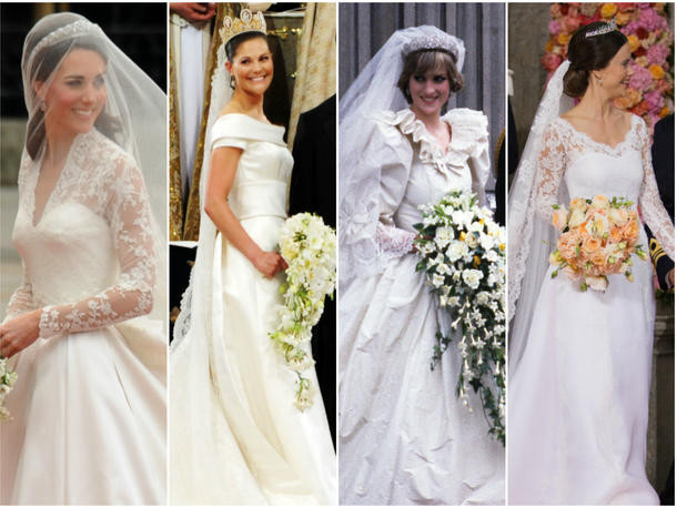 Hochzeit Royal
 Victoria Kate Middleton & Co Die Brautkleider der Royal