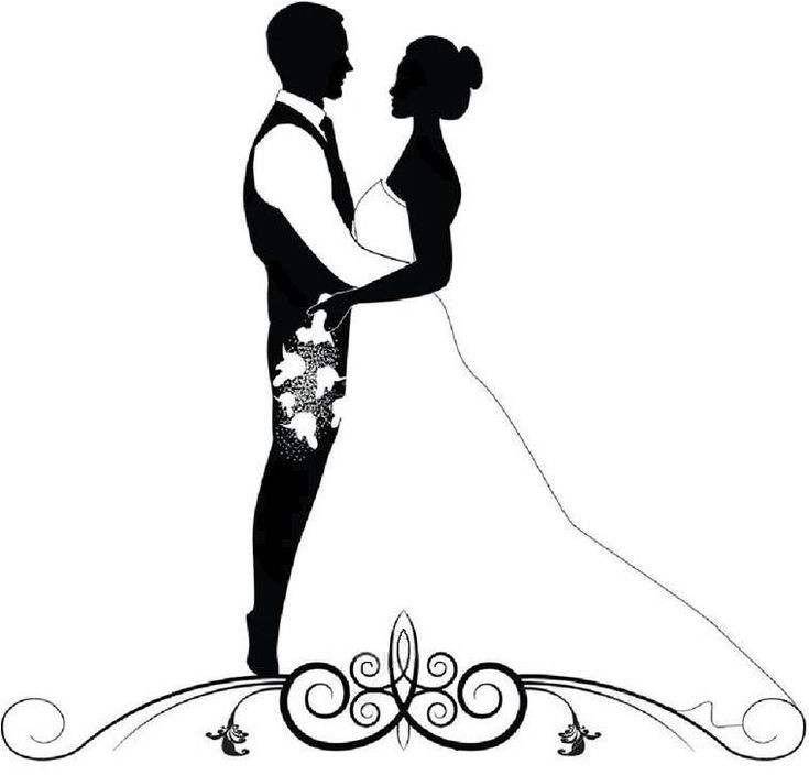 Hochzeit Silhouette
 78 besten Hochzeit Motive Bilder auf Pinterest