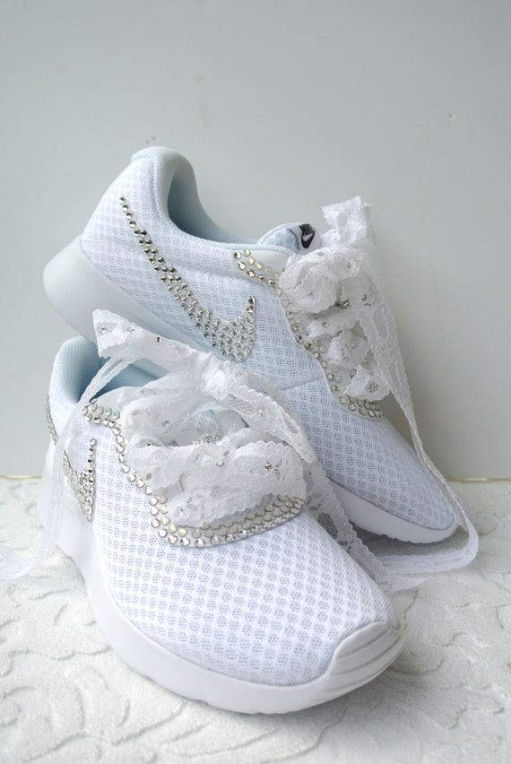 Hochzeit Sneaker
 Braut Nikes Hochzeit Sneakers funkelnden benutzerdefinierte