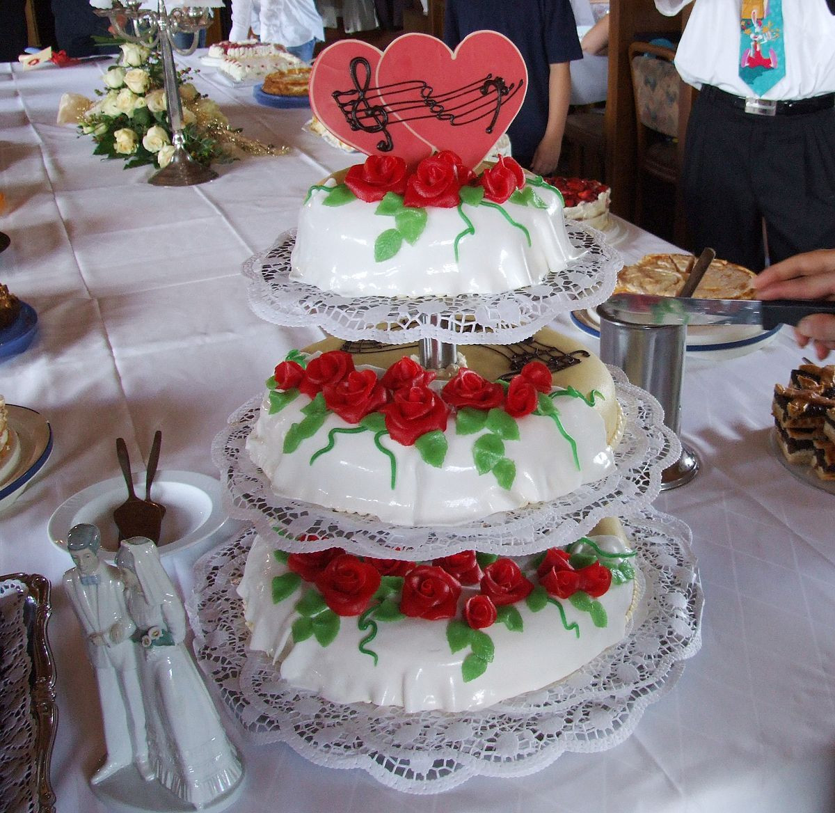 Hochzeit Torte
 Pastel de bodas la enciclopedia libre